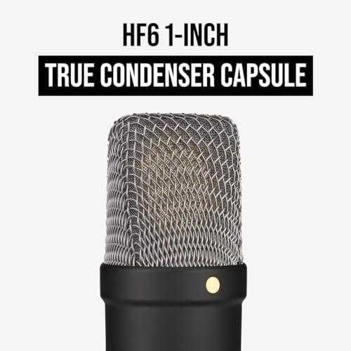 RODE NT1 Signature Series Large-Diaphragm Condenser Mikrofon (Siyah)