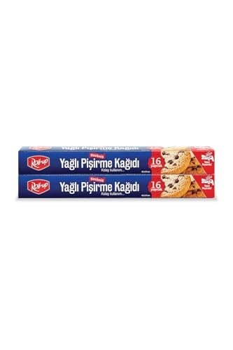 Roll Up 2 adet 16 Yaprak Pişirme Kağıdı