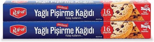 Roll Up 2 adet 16 Yaprak Pişirme Kağıdı
