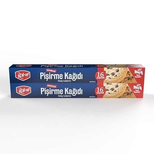 Roll Up 2 adet 16 Yaprak Pişirme Kağıdı