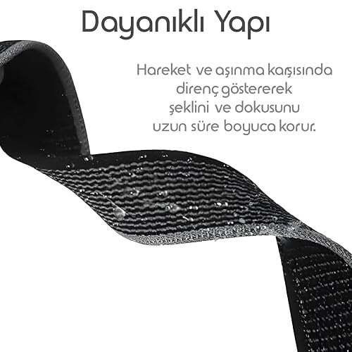 Rongep Huawei ile Uyumlu Travel Loop 22mm Kordon GT6/GT6 Pro/GT5/GT5 Pro/GT4/GT3/GT3 Pro/GT2/GT2 Pro 46mm için Rahat Kumaşlı GT6 Pro Kordon Terletmeyen Konforlu Tasarım GT6 Kordonu
