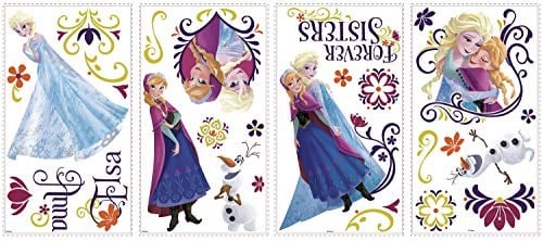 RoomMates Disney Frozen Bahar Sök ve Yapıştır Duvar Çıkartması, RMK2652SCS