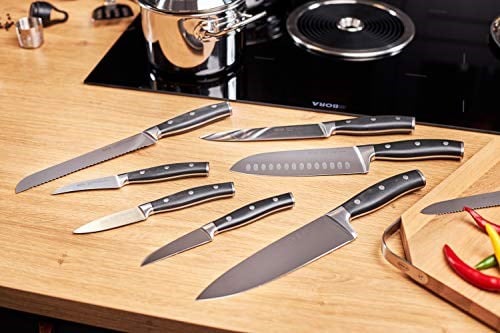 RÖSLE Tradition Et Bıçağı 12104 - Paslanmaz Çelik 18 cm - Seçenekler: Et bıçağı., Bıçak., Ekmek bıçağı, Evrensel bıçak....
