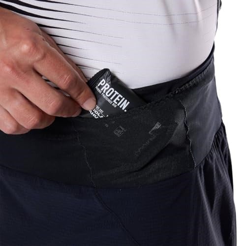 Rossignol Sapa 2in1 Short 5 Erkek Siyah Koşu Şortu - Bedenler: S, M