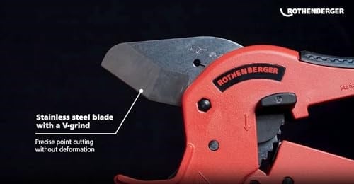 ROTHENBERGER 52000 ROCUT TC 42 plastik boru makası, 0 mm-42 mm çalışma alanı çapı