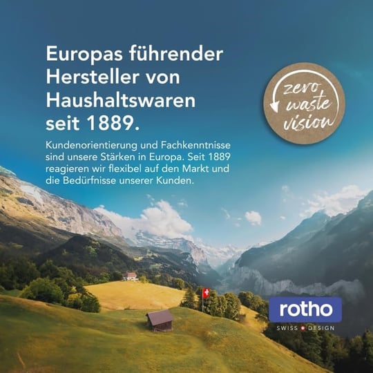 Rotho Country çamaşır sepeti 40 l, plastik (PP) BPA içermez, antrasit, 40 l (58,0 x 38,9 x 25,1 cm)