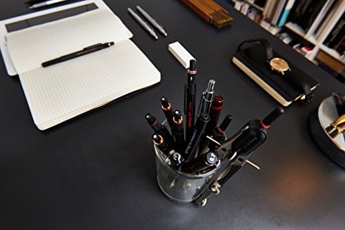 rOtring 1904753 Tikky Grafik Fiber Uçlu Kalem, Siyah Mürekkep, Kahverengi Gövde, 0.3 mm - Bedenler: 0.1 Mm, 0.2 Mm, 0.3 Mm, 0.5 Mm, 0.4 Mm, 0.7 Mm, 0.8 Mm