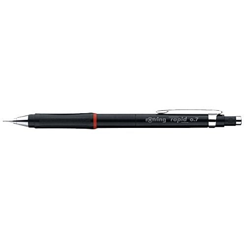 Rotring Rapid Mekanik Kurşun Kalem, Siyah, 0.7 Mm - Bedenler: 0.5 mm, 0.7 mm