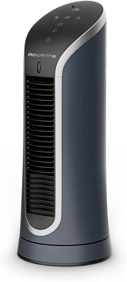 Rowenta Eole Compact, Kule tipi fan, yoğun soğutma, sessiz, enerji tasarruflu, kompakt, çevre dostu VU6220F0