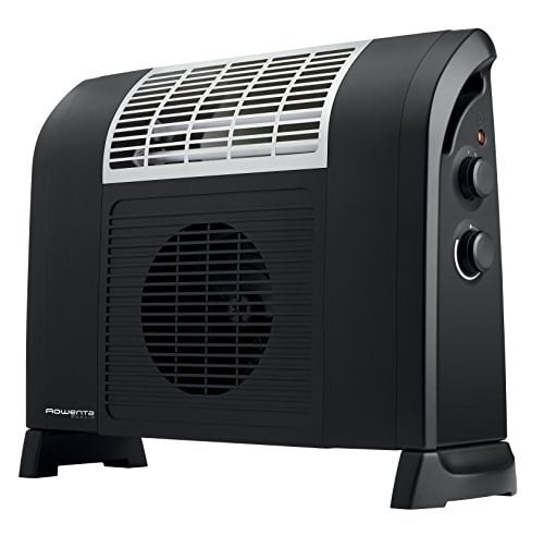Rowenta IR5010 Dualio 2in1 Fanlı ve Radyant Isıtıcı, Siyah, 2000 Watt Fan Isıtması, 1000 W Radyant Isıtma
