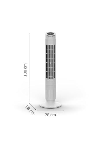 Rowenta VU7025 Silent Flow Effitech 8 Hız Kademeli 30 Watt Sessiz Kule Tipi Vantilatör