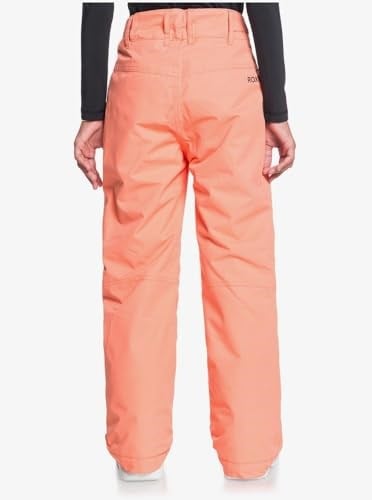 Roxy Girls Backyard-Kar Pantolon 8-16, Fusion Coral, 16 / XXL