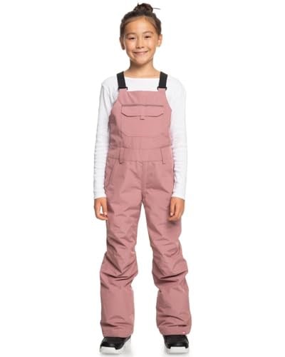 Roxy Non Stop - Fonksiyonel Kar Tulumu Kız Çocukları için 8-16 ERGTP03043., pembe (dusty rose), 16 Jahre