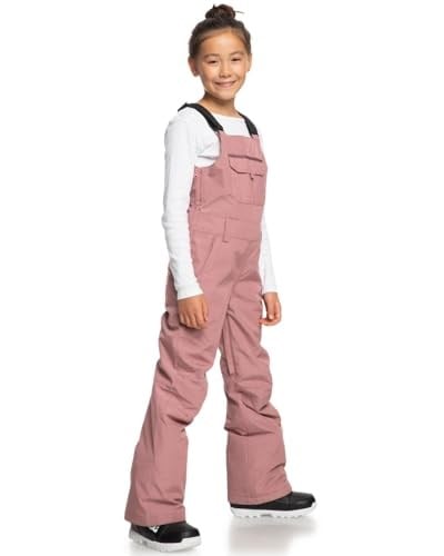 Roxy Non Stop - Fonksiyonel Kar Tulumu Kız Çocukları için 8-16 ERGTP03043., pembe (dusty rose), 16 Jahre