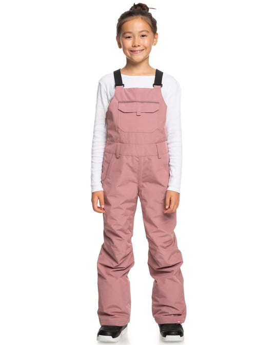Roxy Non Stop - Fonksiyonel Kar Tulumu Kız Çocukları için 8-16 ERGTP03043., pembe (dusty rose), 16 Jahre