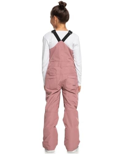 Roxy Non Stop - Fonksiyonel Kar Tulumu Kız Çocukları için 8-16 ERGTP03043., pembe (dusty rose), 16 Jahre
