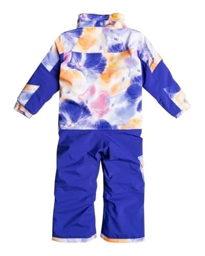 Roxy Sparrow Jumpsuit 2-7 Yaş Çocuk Kayak Tulumu-ERLTS03012 WBB1-BRIGHT WHITE PANSY PANSY RG 2Y