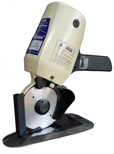 Rs 100 245 W Yuvarlak Bıçaklı Astar Kumaş Bez Kesim Motoru