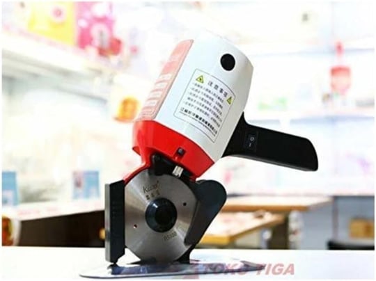 RS 100 245 W Yuvarlak Bıçaklı Astar Kumaş Bez Kesim Motoru