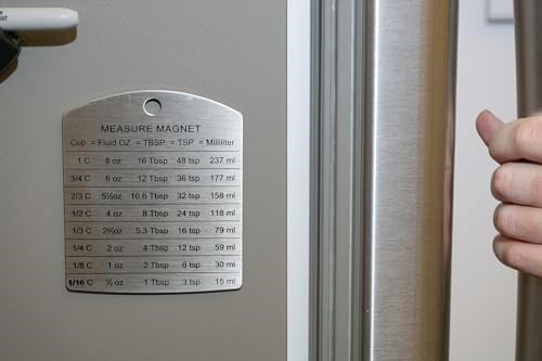 RSVP International Endurance Magnet Koleksiyonu Paslanmaz Çelik, Dönüşüm Mıknatısı, 4.125x3.5