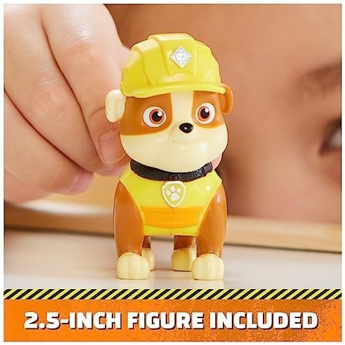 Rubble & Crew, Hareketli Parçalar ve Koleksiyonluk Aksiyon Figürü ile Rubbles Buldozer Oyuncak Kamyon, 3 Yaş ve Üzeri Çocuk Oyuncakları