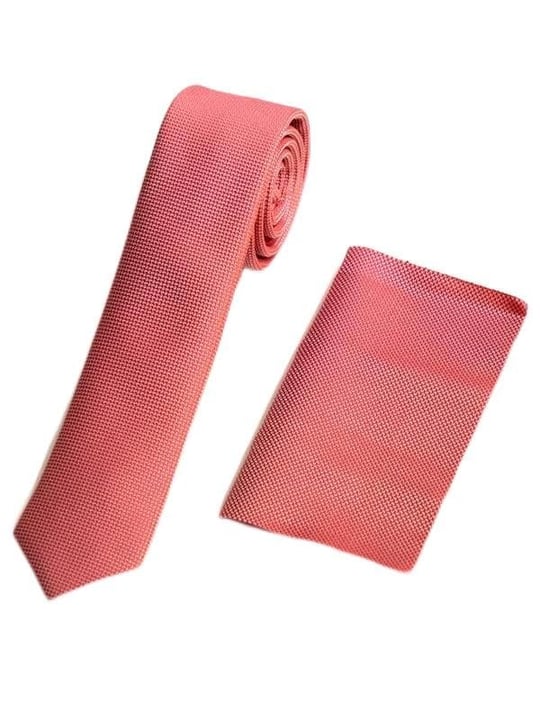 Ruben Cardin Ruben Cardin 1.Kalite Özel Desenli Pembe Kravat Mendil Seti pembe Tek Ebat pembe Tek Ebat ars-341