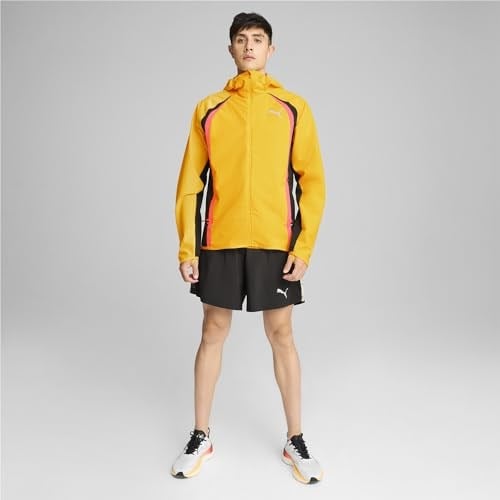 Run Ultwve Raincell Erkek Sarı Koşu Yağmurluk 52579938
