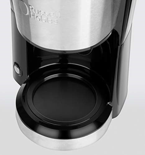 Russell Hobbs 24210-56 Mini Kahve Makinesi, Kompakt, 650 Watt, 5 Fincana Kadar, Paslanmaz Çelik, 0,6 Litre - Seçenekler: Kahve Makinesi, Mini su ısıtıcısı, Mini cam su ısıtıcısı