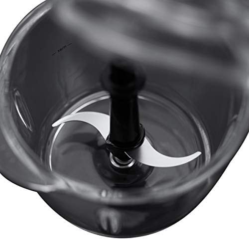 Russell Hobbs 24662-56 elektrikli mini parçalayıcı [saklama kapağı dahil cam kap] mat siyah (500 ml, sebze parçalayıcı, mikser, çoklu ve evrensel parçalayıcı, sebze, meyve ve et için)
