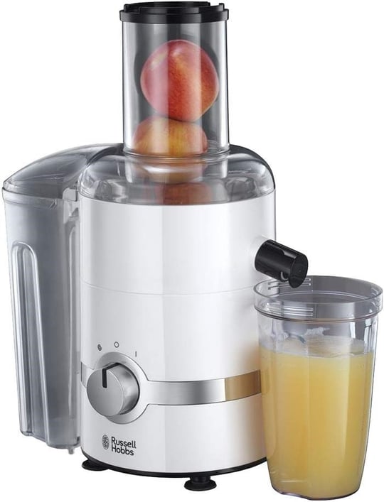 Russell Hobbs 3ü 1 arada meyve sıkacağı, Smoothie makinesi ve narenciye sıkacağı (1,1 beygir gücünde motor, 800 W, bulaşık makinesinde yıkanabilir parçalar, BPA içermez, meyve ve sebze sıkacağı,
