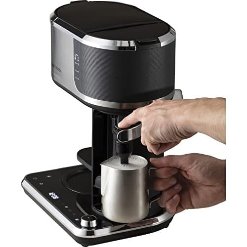 Russell Hobbs Attentiv Filtre Kahve Makinesi [Demleme Gücü Ayarı, Soğuk Demleme Fonksiyonu, Süt Köpürtücü] - Dijital Dokunmatik Kontrol Yüzeyi (Programlanabilir Zamanlayıcı) 26230-56