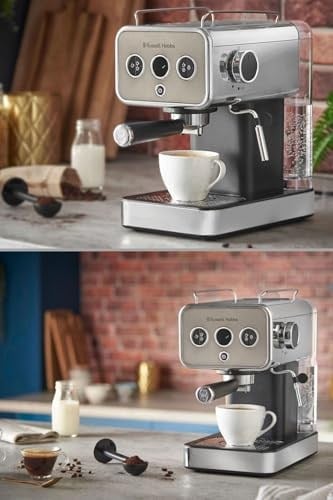 RUSSELL HOBBS Espresso & Cappuccino Makinesi, 26452-56