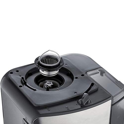 Russell Hobbs Öğütücülü kahve makinesi, termos, 10 fincan, dijital programlanabilir zamanlayıcı, 3 kademeli öğütme derecesi ayarı, 1000 W, filtre kahve çekirdekleri için Grind&Brew 25620-56