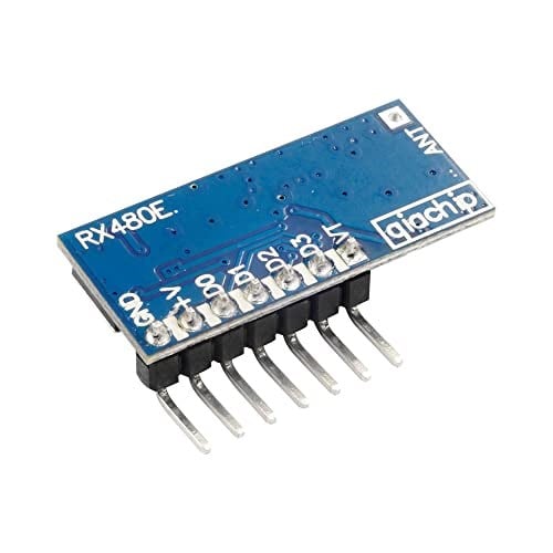 RX480-E 4 Kanal 433Mhz RF Alıcı Learning Code 1527 Receiver