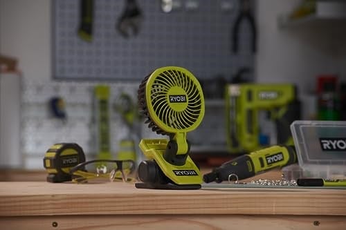 RYOBI 4 V USB-LITHIUM RCF4-120G, 325°C döndürülebilir ve 180°C döndürülebilir başlık, 1 x 4 V 2,0 Ah pil ve USB-C şarj kablosu dahil
