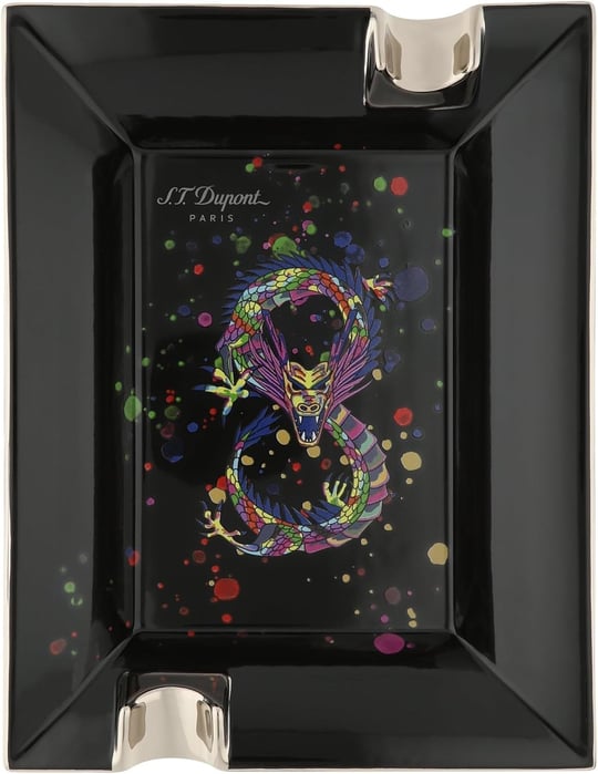 S.T. DUPONT Dragon Black Ashtray Puro Küllüğü 6487