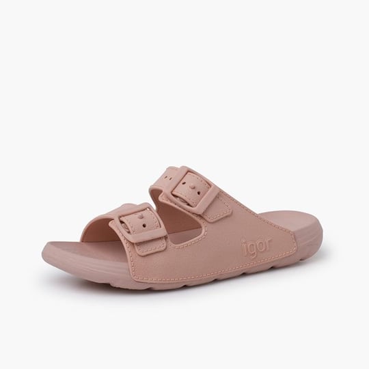 S10312 Kai Marka Unisex Çocuk Terlik Pudra