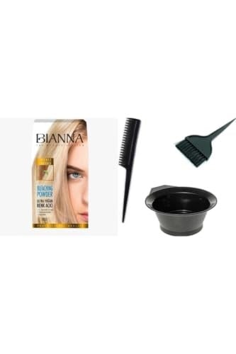 Saç Açıcı Bleaching Powder, Tek Kullanımlık Oryal Oksidan Saç Boyama Seti