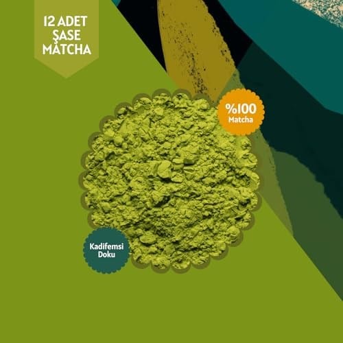 Saf Matcha Tekli Şase – 12 Günlük Özel Paket, 12x3 Gr