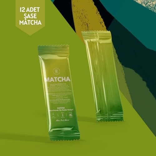 Saf Matcha Tekli Şase – 12 Günlük Özel Paket, 12x3 Gr