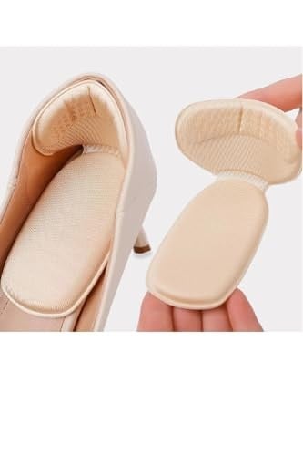 SAFESTORE Topuklu Ayakkabılar için Yumuşak Köpük Tabanlı Ayak Pedleri, 6 mm Kalınlık, T Şekilli, Sünger Ped, Siyah