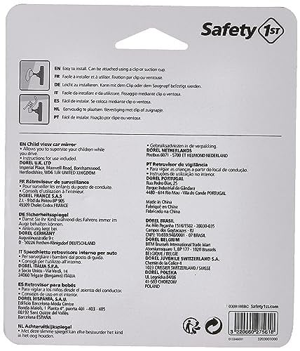 Safety 1st 38005760 – ek aynayla, arka ayna vantuzlu sabitleme