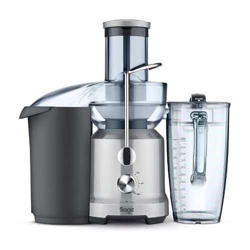 Sage Appliances BJE430 Sıl Katı Meyve ve Sebze Sıkacağı - Seçenekler: 84mm Einfülltrichter, 88mm Einfülltrichter