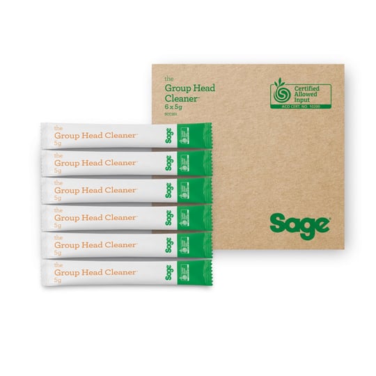 Sage - Espresso temizleme tabletleri - Tüm Sage espresso makinelerinden kahve yağlarını ve kalıntılarını giderir - 6lı paket