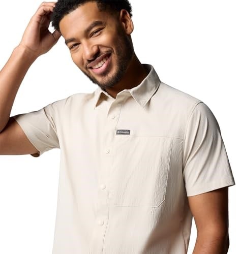 Sage Peak Woven Erkek Kısa Kollu Gömlek
