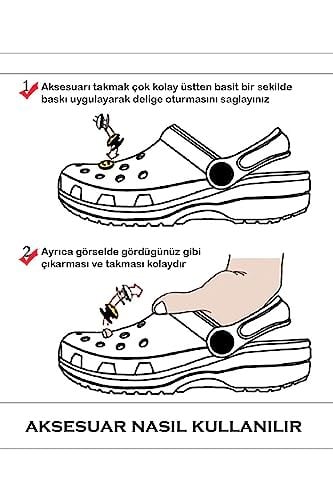 Sağlıkçı Acil Sağlık Bileklik Terlik Süsü Charm Terlik Aksesuarı - CRS0235