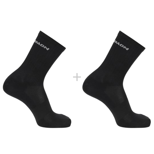 Salomon Lc2083800 Evasion Crew 2-Pack Çorap Siyah Unisex Çorap