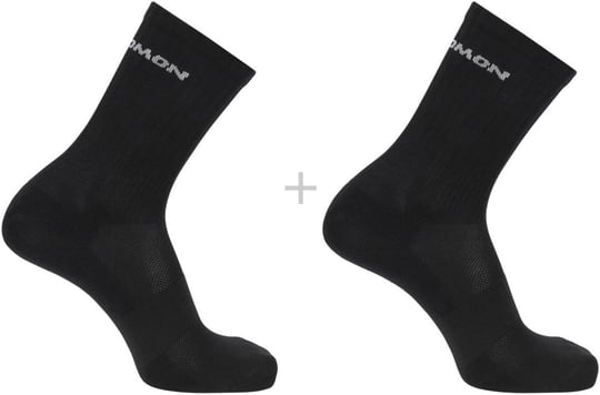 Salomon Lc2083800 Evasion Crew 2-Pack Çorap Siyah Unisex Çorap