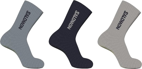 Salomon Lc2086000 Everyday Crew 3-Pack Çok Renkli Unisex Çorap