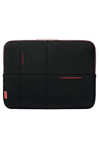 Samsonite Airglow 15,6 inç Laptop Kol Çantası, siyah/kırmızı, 40 cm, Tekerlekli Bilgisayar Çantası